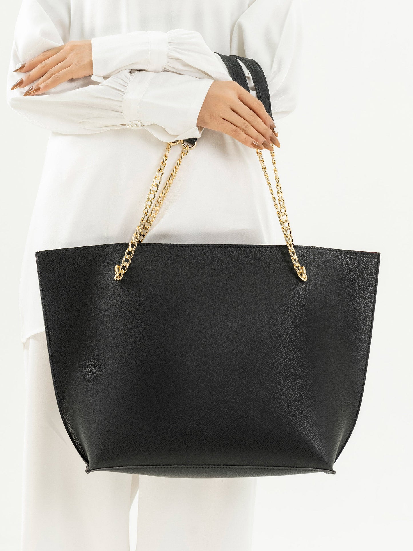 Black Wave Tote Bag