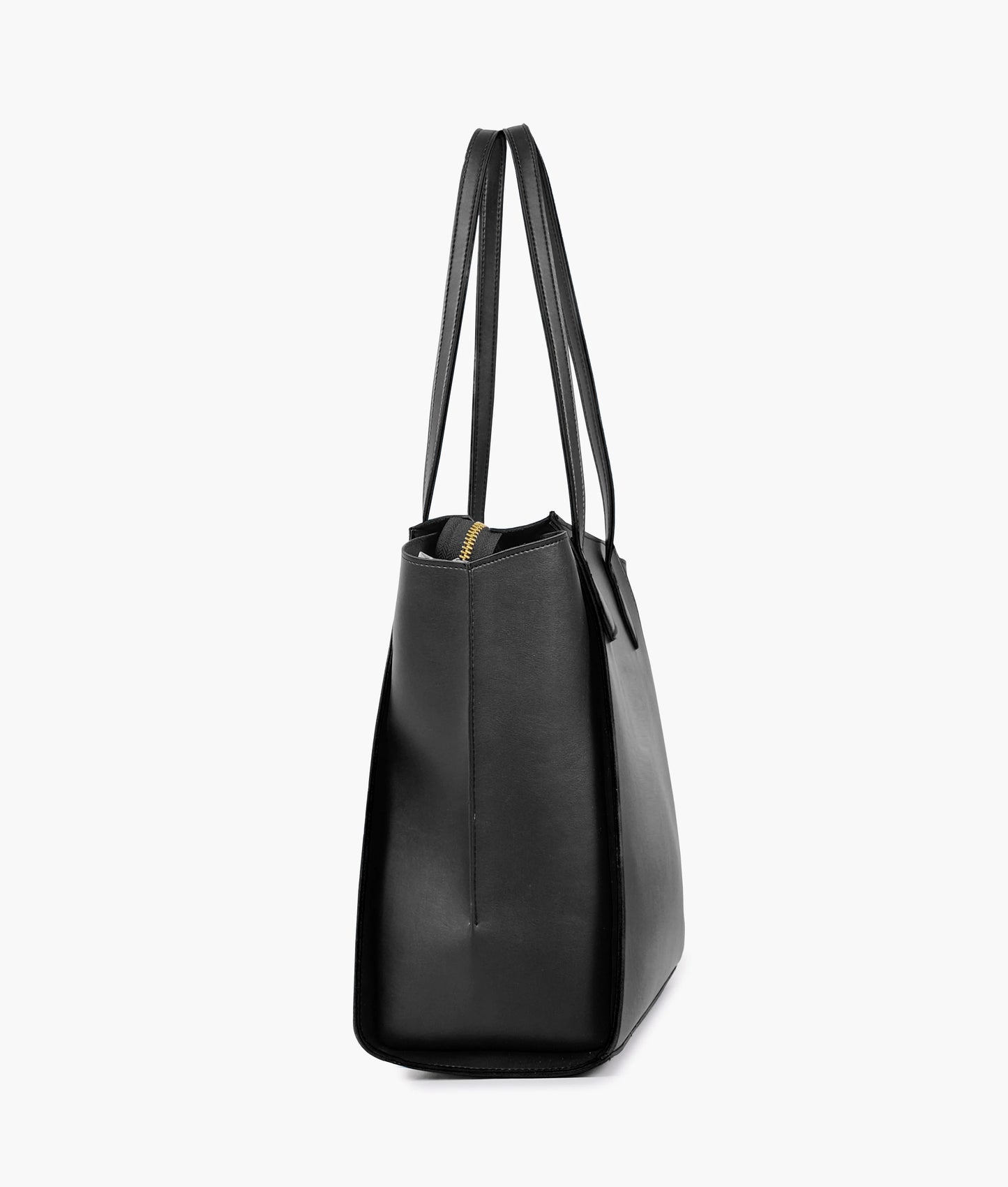 Black classic tote bag